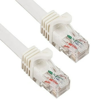 SANOXY Cables and Adapters; 35ft Cat6a 600 MHz UTP Snagless Ethernet Network Patch Cable, White