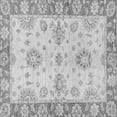 thumbnail image 1 of Ahgly Company Indoor Square Oriental Gray Traditional Area Rugs, 4' Square, 1 of 4