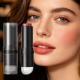 thumbnail image 4 of Mirror Glow Blush Stick 04 Brisk Babe, Powder Blusher Cream with Silicone Puff, Natural Dyeing, Long Lasting Cheek Makeup, 4 of 5