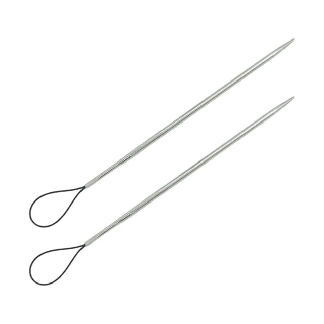 segolike 2Pcs Drawstring Threaders Drawstring Sew Replacement Needle DIY Rope Threaders for Sweatpants Shorts Hoodies Trousers Jackets 3mm
