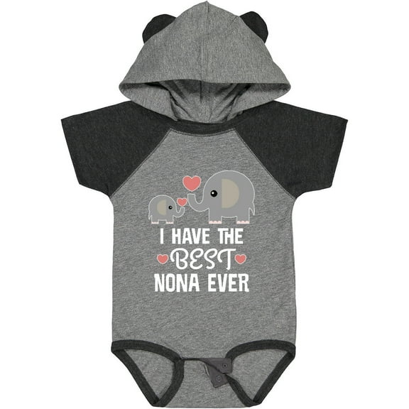 Inktastic Best Nona Ever Grandchild Boys or Girls Baby Bodysuit