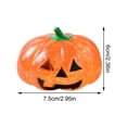 thumbnail image 3 of 2026 New Halloween Pumpkin Dumpling - Soft Slow Rising Stress Ball - Stress Relief Dumplings for Halloween Party Favors (Pink), 3 of 9