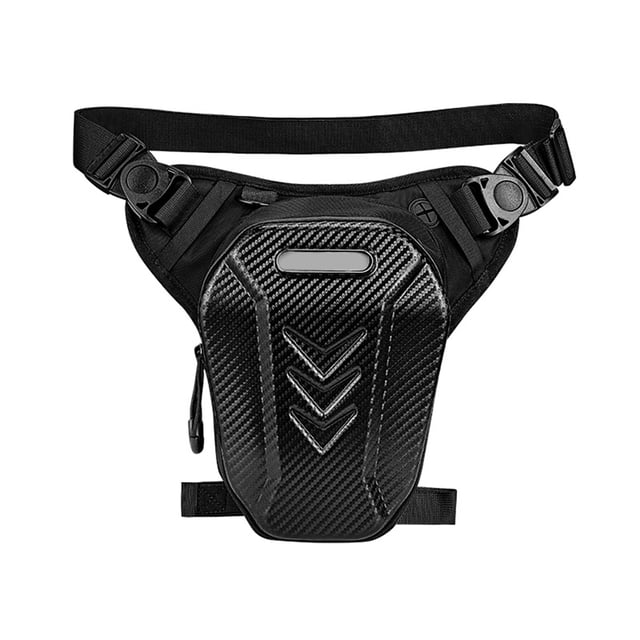 BSDDP Sac Banane Moto Jambe Tombante pour Hommes Femmes Voyage Extérieur Randonnée Cyclisme Jambe