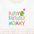 thumbnail image 4 of Inktastic Happy Birthday Mommy Party Girls Baby Dress, 4 of 5