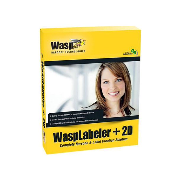 Wasp 633808105266 WaspLabeler +2D Barcode Label Design Software