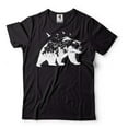 thumbnail image 2 of Mens Bear T-shirt Mountain Bear Shirt Camping Bear Tee Nature Bear Shirt Nature Lover Shirt, 2 of 6