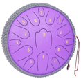 thumbnail image 1 of Tambor Yasisid de acero de 12 pulgadas y 15 notas en re mayor con accesorios, 1 of 6