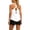 White-1, variant on Women's Sleeveless Workout Tops Open Back Criss Cross Athletic Tank Tops Sleeveless Yoga Running Shirt No Built in Bra