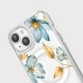 thumbnail image 4 of MagSafe iPhone 15 Blue Wildflower Clear Case, 4 of 5