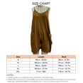 thumbnail image 1 of Monos Cortos para Mujer NikouMX Pantalones Cortos Casual Sin Mangas con Bolsillos Tamaño S M L XL 2XL, 1 of 2