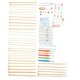 thumbnail image 3 of Knitting Kit Ergonomic Design Portable Bamboo Stick Needle with Storage Bag for DIY Enthusiast, 3 of 5
