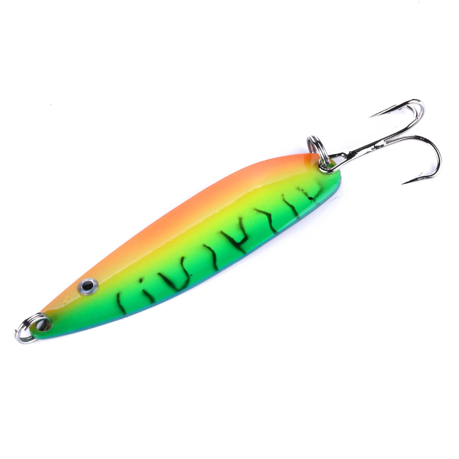 Fishing Lures Fishing Spoons, HENGJIA 12 PCS Hard Lures Saltwater Spoon Lures Casting Spoon Ice Fishing Jigs for Trout Bass Pike Walleye Crappie Bluegill 1/9oz 1/7oz 1/5oz 1/4oz 2/7oz 2/5oz 1/3oz
