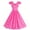 c61-hot pink cocktail dresses for women, variant on Women's Classic Tea Dress Short Sleeve Swing Cocktail Party Dresses 1950s Retro Vintage Polka Dot 1950s Rockabilly Prom Midi Dress Womens Tops