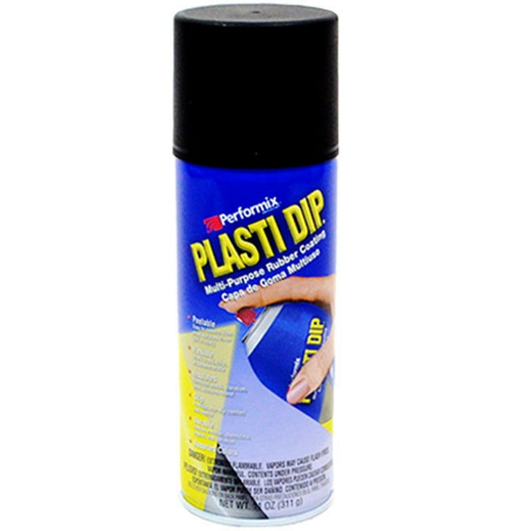Plasti Dip Spray, 11oz, Multi-Purpose Rubber Coating. Black & Gloss Rim Kit  6pk. 11203-6, 11212-6 - Walmart.com