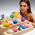 thumbnail image 5 of Mini Cute Squeezing Animals Ball - Sensory Handheld Relaxation Piece for Venting Stress Relief Home Office Desk Random Style, 5 of 9