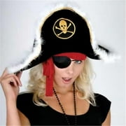 DDI 686944 Plush Pirate Captain's Hat - Child Case of 6