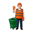 thumbnail image 1 of Set de disfraz de recolector de basura para niños de 7 Days of Play para niños de 2 a 6 años, 1 of 7