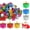 24PCS, variant on Gift Box Christmas Ornaments 24 Pieces Mini Wrapped Present Boxes Miniature Foil Ornaments Decoration Boxes,Christmas Decorations,Christmas Shiny Mini Boxes Ornaments 1.2 Inches