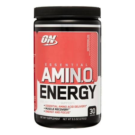 Best Optimum Nutrition Amino Energy Pre Workout + Essential Amino Acids Powder, Watermelon, 30 Servings deal