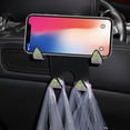 thumbnail image 4 of ddioayh Clearance Car Mounted Diamond Multifunctional Double Hook Hook Car Rear Headrest Hook Car Phone, 4 of 7