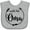 AC-Heather Grey, variant on Inktastic World's Best Oma Girls Baby Bib