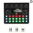 thumbnail image 3 of Live Sound Card with Dj Mixer Effects & Voice Changer, Audio Mixer, Professional Sound Mixer Board, Live Sound Card Audio Mixer, 2025 Audio Interface for live Streaming/Podcasting/Gaming, 3 of 4
