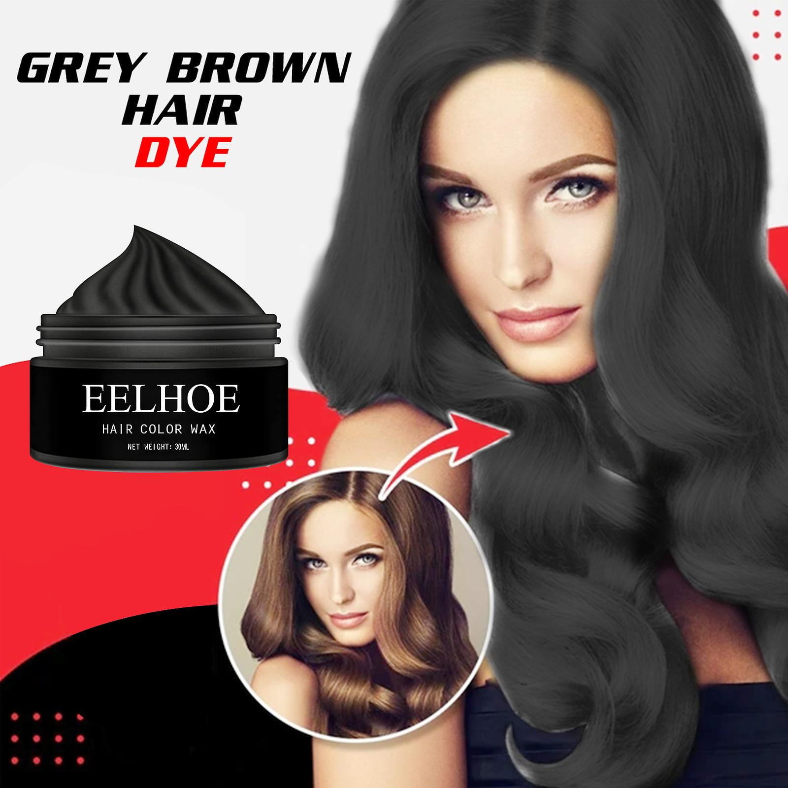 1 Pcs Hair Tint Colorant Semi Permanent Long Lasing Hair Cream Color Dye  Paint New - Walmart.com