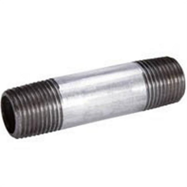 B & K Industries 571-080BC Galvanized Pipe Nipple 4 x 8 In.