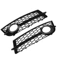 thumbnail image 4 of 2 uds parrilla de luz antiniebla del parachoques delantero 8J0807682 reemplazo de galvanoplastia negro brillante para TT 8J 2006-2014 Jadeshay A, 4 of 8