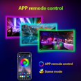 thumbnail image 4 of Tira de LED USB WiFi Inteligente NQ 3M Compatible con Alexa Google Home, 4 of 5