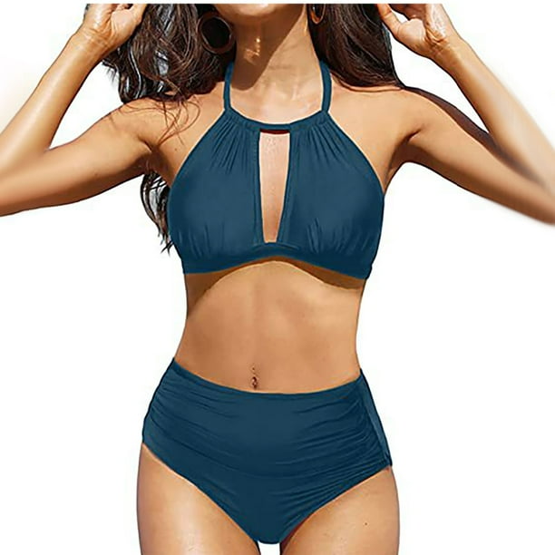 Srungten Women's Separate Body Comfortable Bikini Sexy Swimsuit high