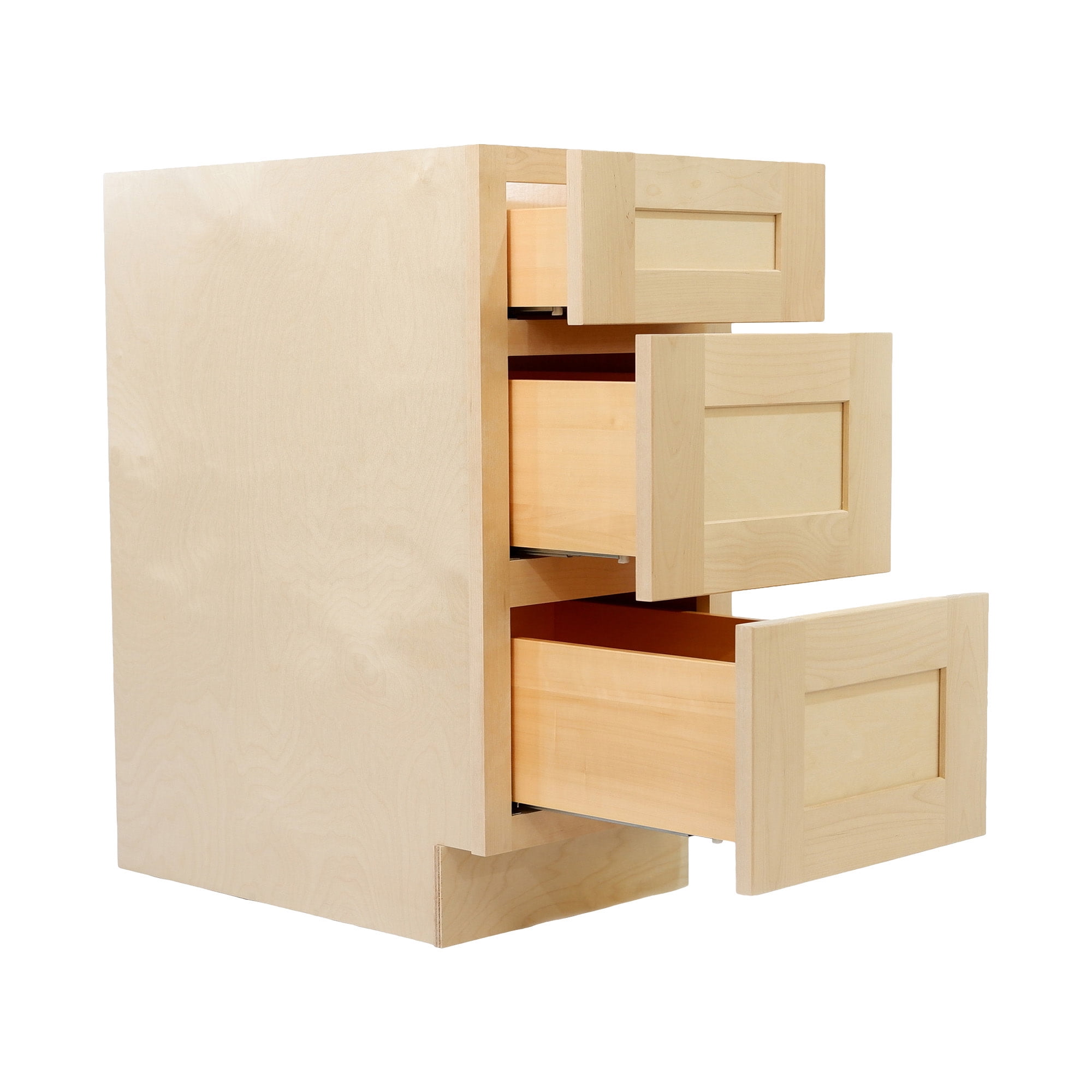 Design House Brookings Kitchen Base Cabinet, Unfinished Birch, 18"