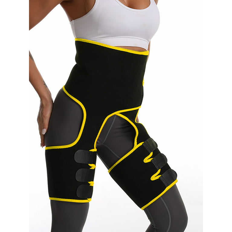 YouLoveIt 3 in 1 Women Slim Thigh Waist Trainer Hip Enhancer Thigh