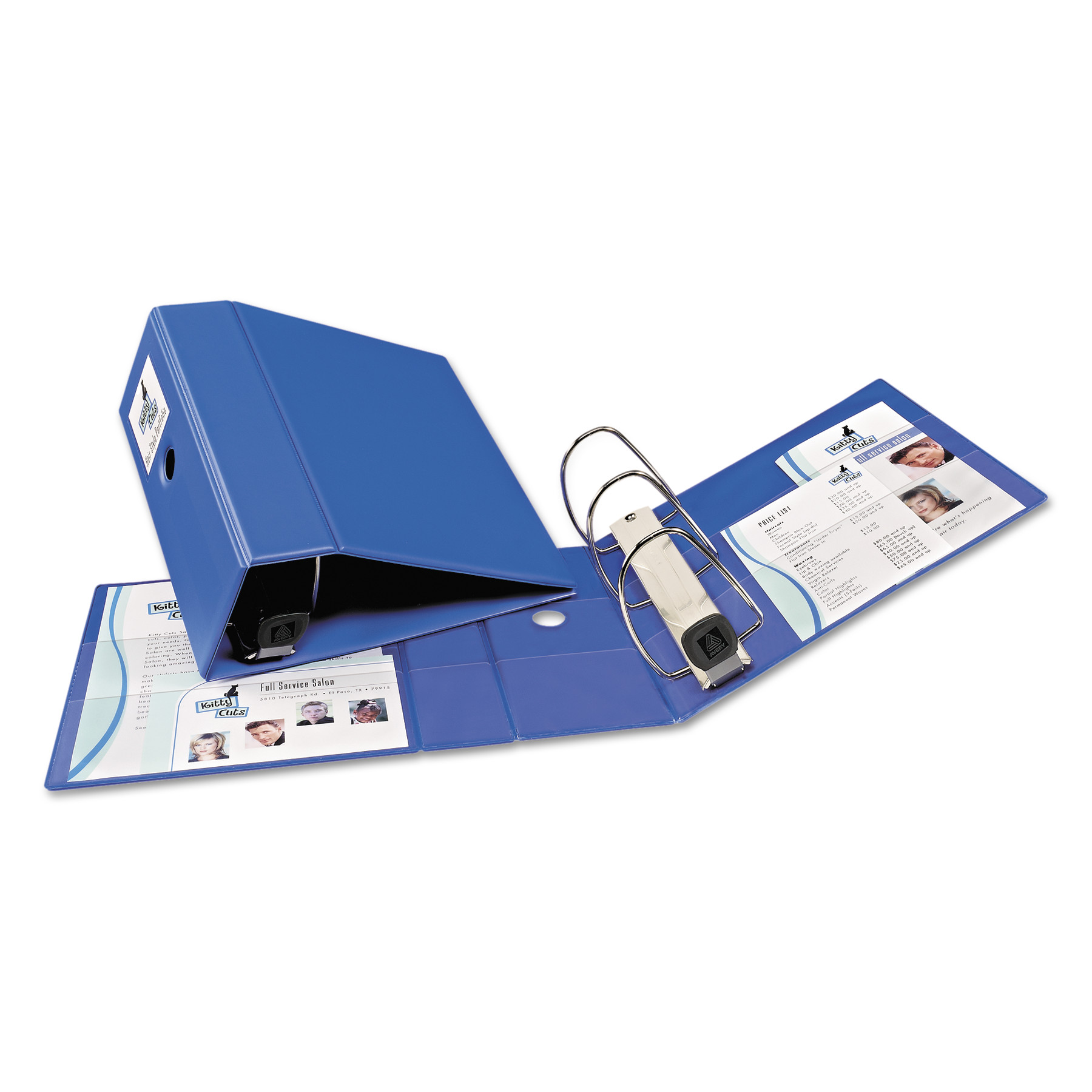 Avery HeavyDuty Binder with One Touch EZD Rings, 11 x 8 1/2, 5