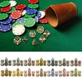 thumbnail image 6 of YESTUNE Metal Dice Set D&D Metal Polyhedral Dice Set DND Role Playing Games Board Game, 6 of 19