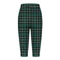 thumbnail image 4 of Sweatpants Capris For Women Print Pants Bottom Drawstring Joggers Womens Business Casual Pants with Pockets Women Pants Casual Cargo Womens Patchwork Casual Pants High Waist plus Size Women Pants, 4 of 4