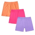 thumbnail image 2 of XXWXYD 3 Pack Girls Bik𝖾r Shorts Cotton Cartwheel Dance Yoga Play 𝖴nder Skirt School Unifor𝗆 Basic Toddlers Comfy Stretchy Breathable, 2 of 8