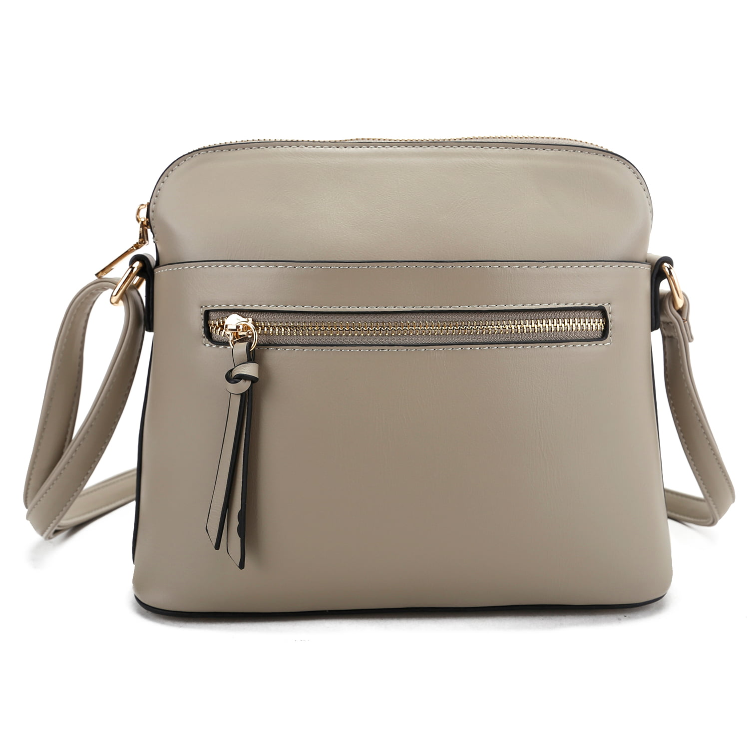 La Terre Crossbody Bag with Front Zipper and Wide Functional Pocket ...