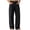 Dark Gray, variant on Mens Washed Straight Leg Jeans- Zip Button Fly Relaxed Fit Wide Leg Casual Denim Pants Sky Blue Size 3XL