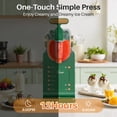 thumbnail image 6 of No Ice Required Slushy Machine, 48oz Large Capacity Commercial Frozen Drink Machine with 5 Preset Modes, 300W Fast Compressor Automatic Slushie Maker with Self-Cleaning for Home Party, 6 of 6