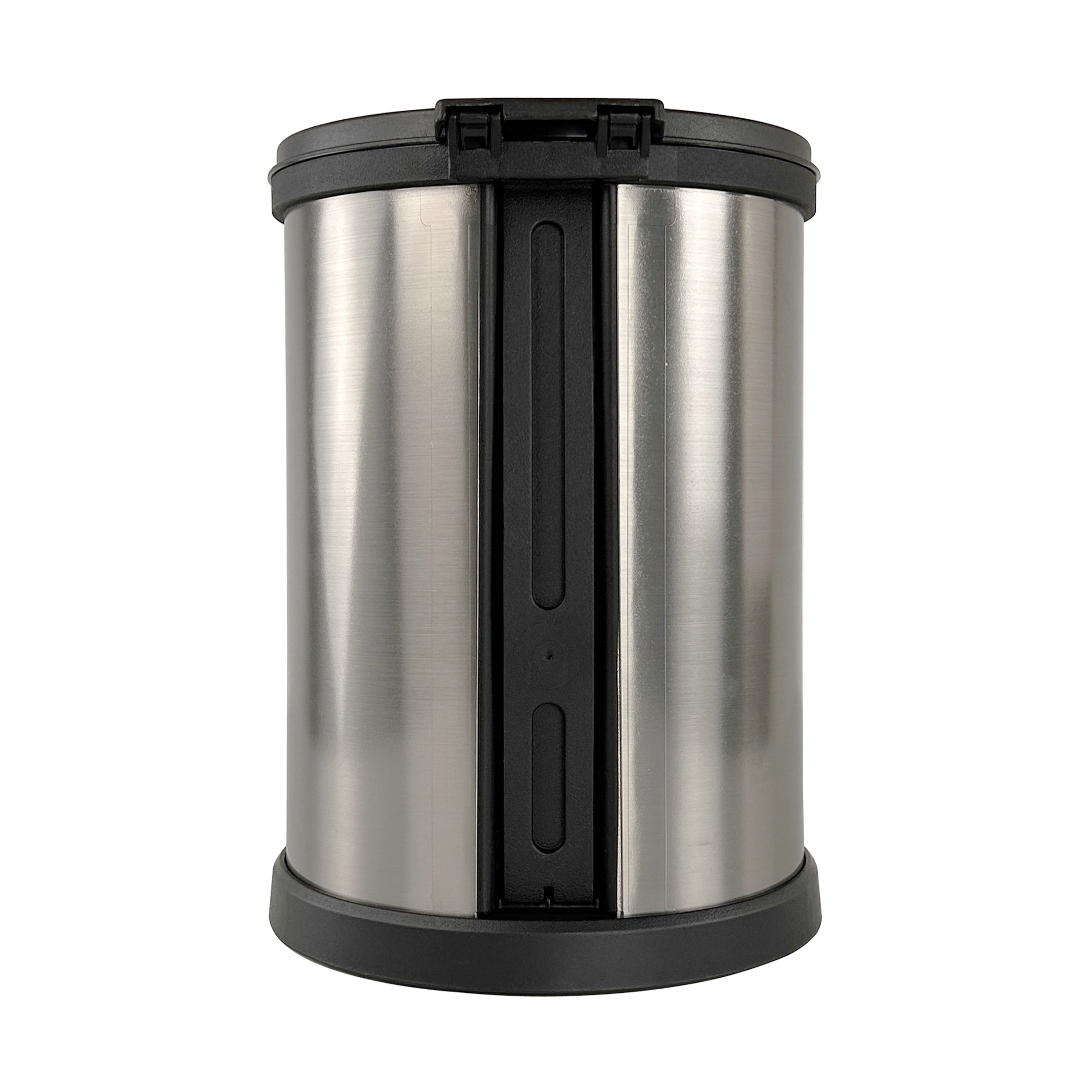 EKO 50-Liter Stainless Steel Metal Touchless Kitchen Trash Can with Lid  Indoor at