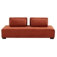 thumbnail image 5 of Aukfa Sofa Couch for Living Room, 85" Modular Sofa, 3 Seater Sofa Bed for Living Room Office, Orange, 5 of 6