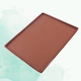 thumbnail image 4 of Nonstick Multi-function Baking Pastry Tool Swiss Roll Cake Mat Flexible Baking Tray Jelly Roll Pan Silicone Cookies Mold Bakeware (Coffee), 4 of 5