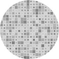 thumbnail image 1 of Ahgly Company Machine Washable Indoor Round Transitional Platinum Gray Area Rugs, 5' Round, 1 of 7