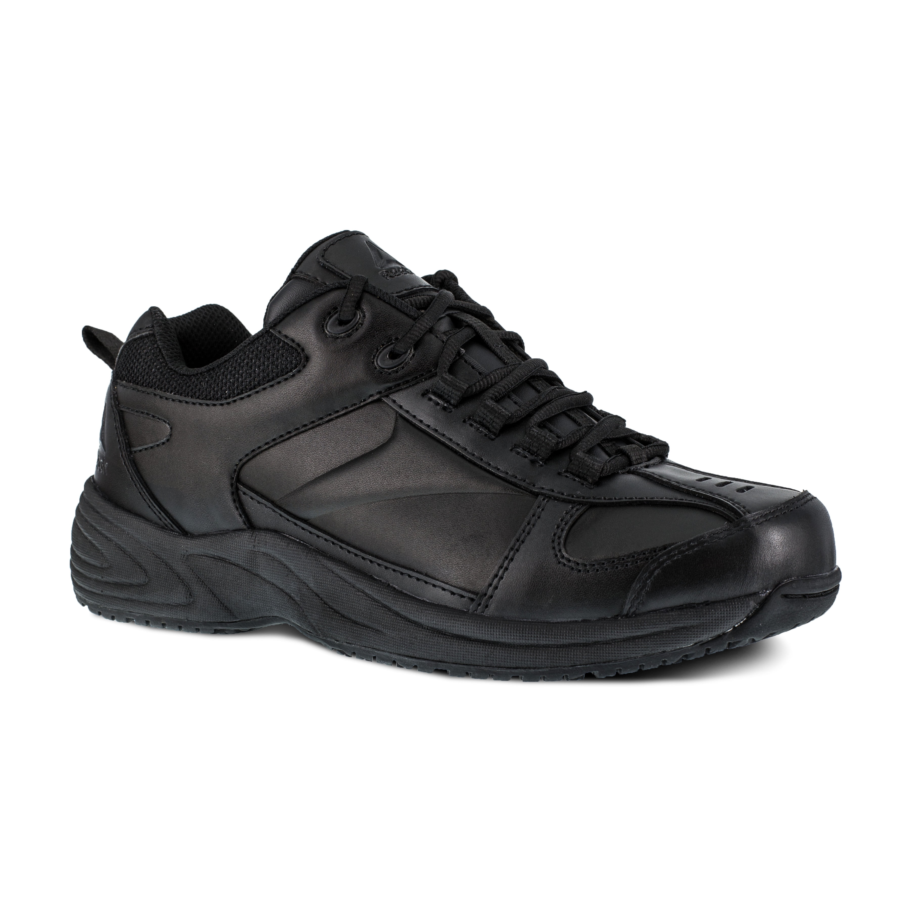 Reebok Work Men's Jorie RB1100 Athletic Safety Shoe, Black, Size 5.5 W  EUC