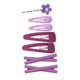 thumbnail image 3 of 7 pinzas para el pelo para niñas, pasadores, joyas para el pelo, accesorios de resina para el pelo Violeta, 3 of 9