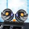 thumbnail image 4 of Kenally Ventilador de refrigeración para coche eléctrico Dispositivo de ventilación para salpicadero delantero Interior giratorio de 360 ​​grados Accesorios para motos 24V Naranja Kenally VI015326-02B, 4 of 6