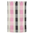 thumbnail image 4 of Soft Checkered Blackout Curtains 84"x42" Thermal Insulated Curtain 1 Panel, 4 of 7