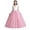 #0252-Watermelon Red, variant on Pounoo Womens Dresses 3/4 Sleeve Floral Embroidery Bow Waist Tulle Skirt Loose Fit Breathable Stretchy Pullovers Elegant Party Style (Not for Adults) Gift