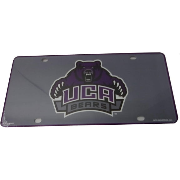 University of Central Arkansas Bears Metal Auto Tag License Plate, Logo Design, 6x12 Inch